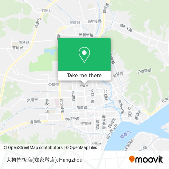 大拇指饭店(郑家墩店) map