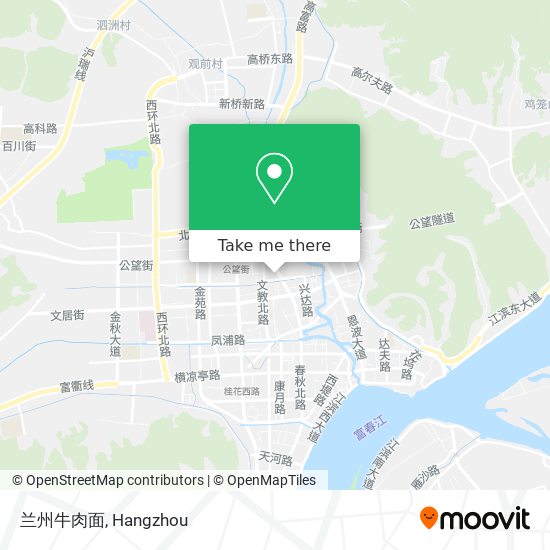 兰州牛肉面 map