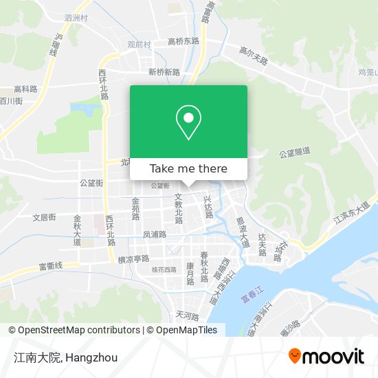 江南大院 map