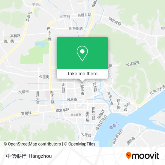 中信银行 map