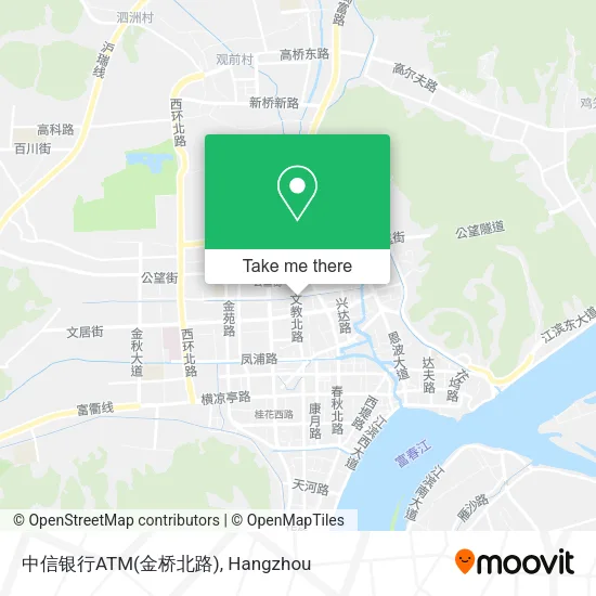 中信银行ATM(金桥北路) map