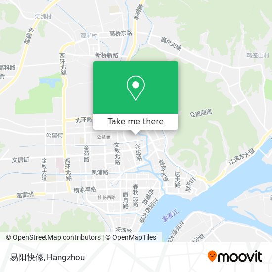 易阳快修 map