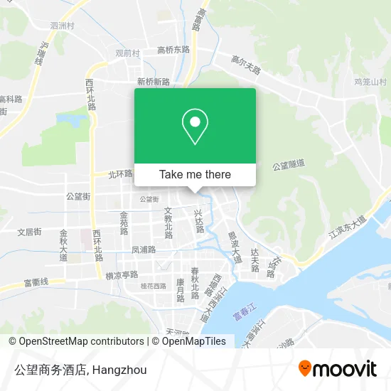 公望商务酒店 map