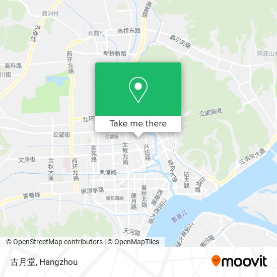 古月堂 map
