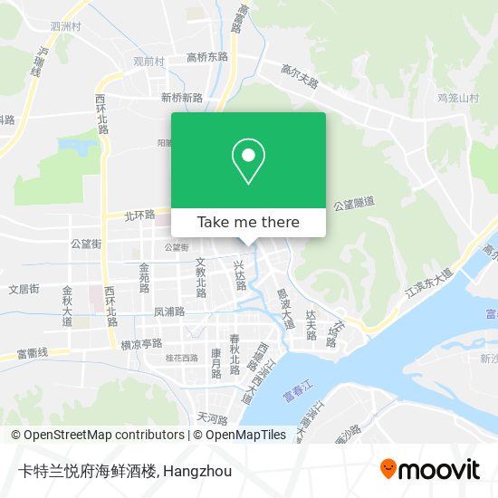 卡特兰悦府海鲜酒楼 map