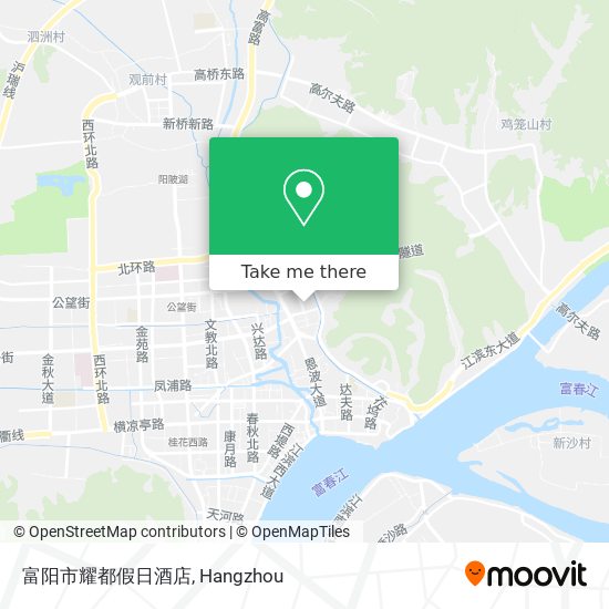 富阳市耀都假日酒店 map