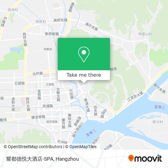耀都德悦大酒店-SPA map
