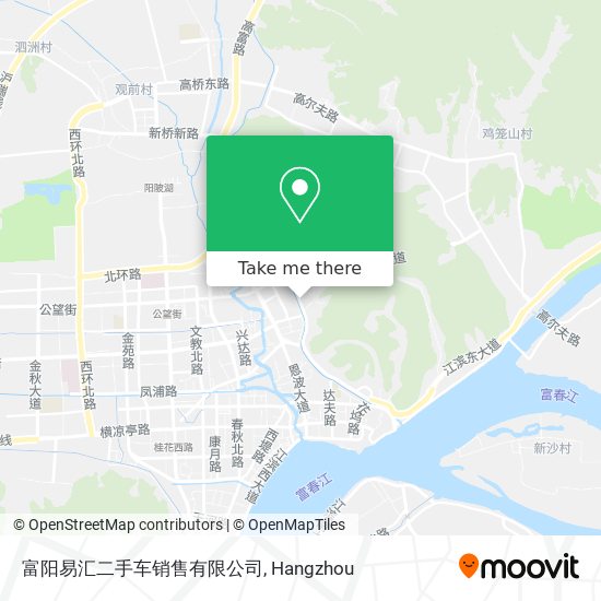 富阳易汇二手车销售有限公司 map