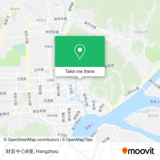 财富中心B座 map