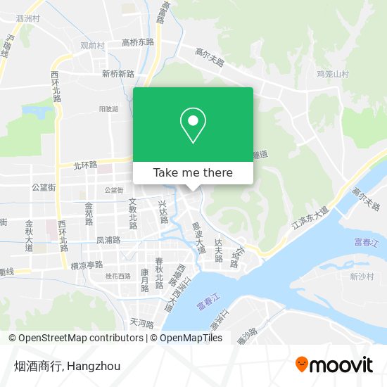 烟酒商行 map