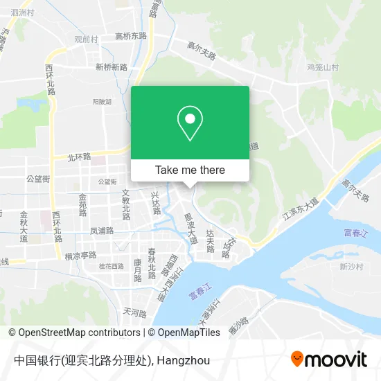 中国银行(迎宾北路分理处) map