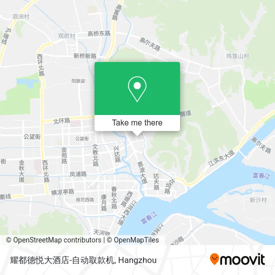耀都德悦大酒店-自动取款机 map