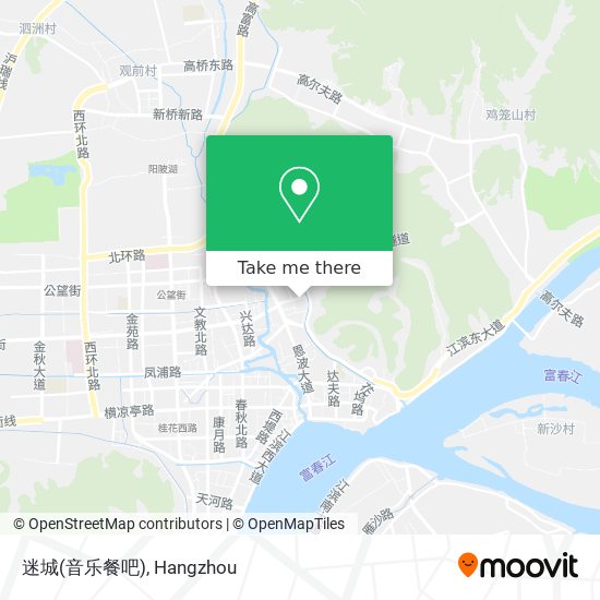迷城(音乐餐吧) map