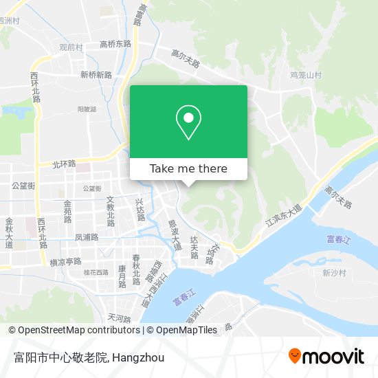 富阳市中心敬老院 map