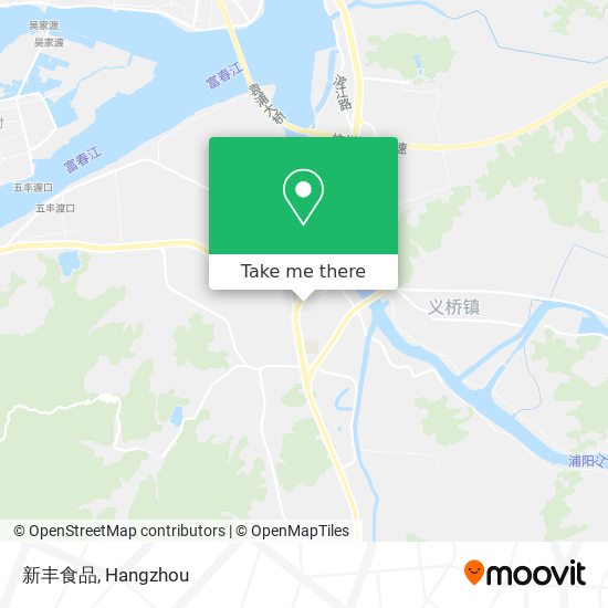 新丰食品 map