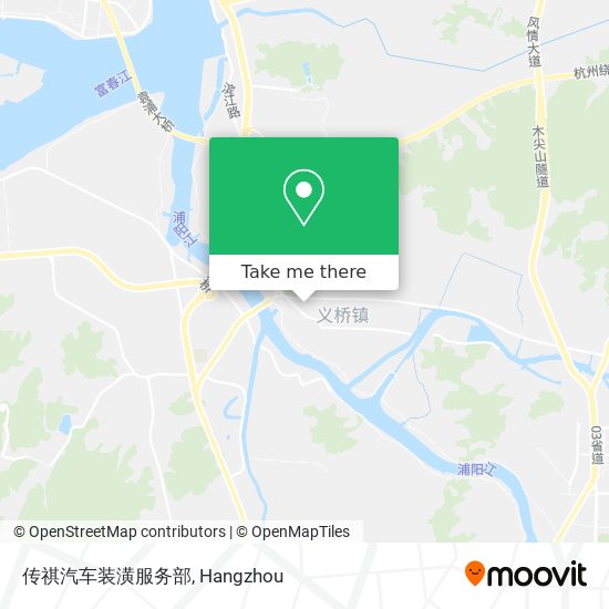 传祺汽车装潢服务部 map