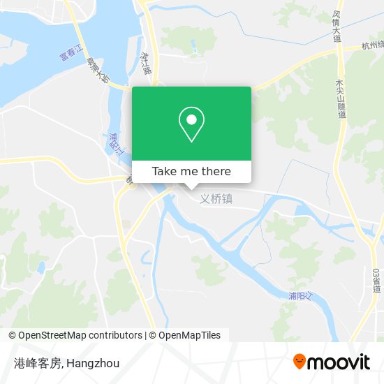 港峰客房 map