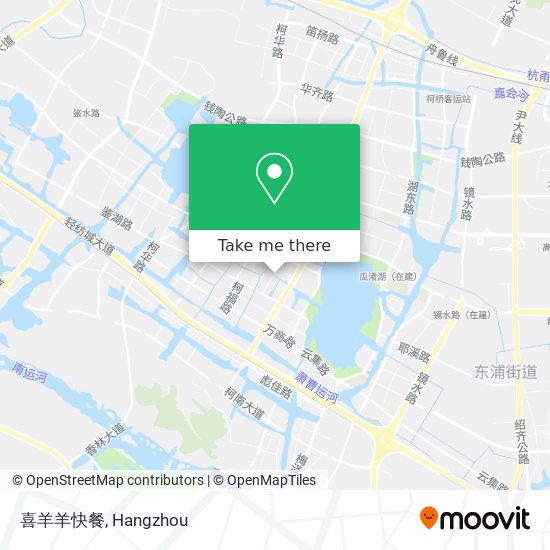 喜羊羊快餐 map