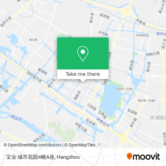 宝业·城市花园4幢A座 map