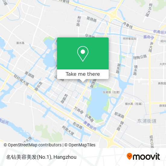 名钻美容美发(No.1) map