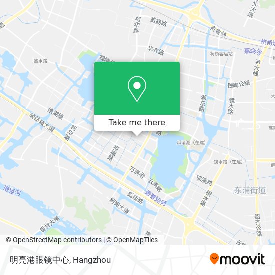明亮港眼镜中心 map