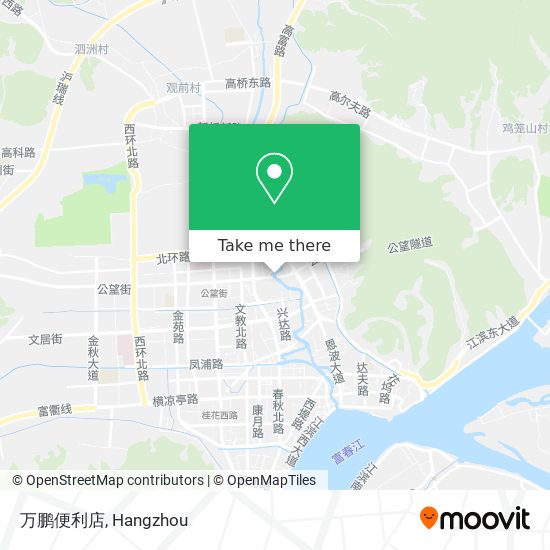 万鹏便利店 map