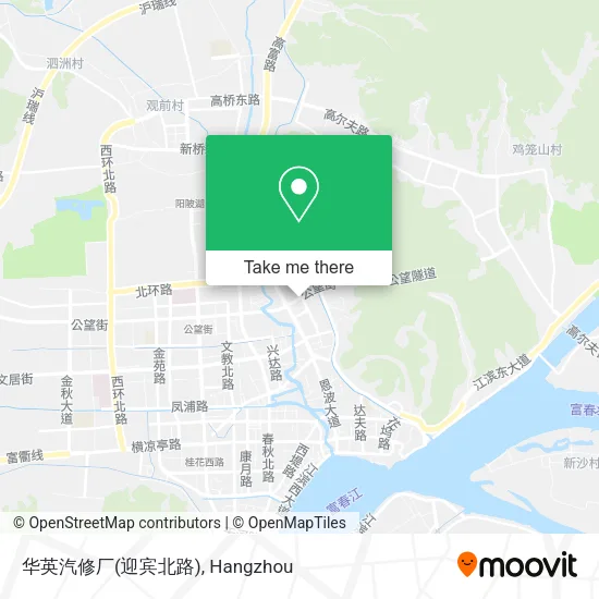 华英汽修厂(迎宾北路) map