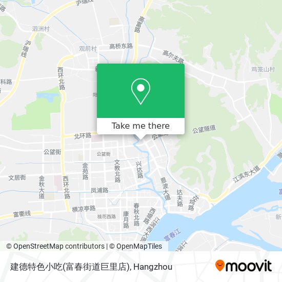 建德特色小吃(富春街道巨里店) map