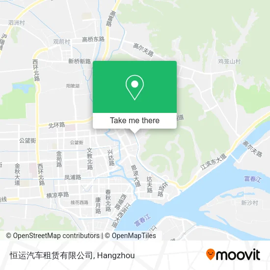 恒运汽车租赁有限公司 map