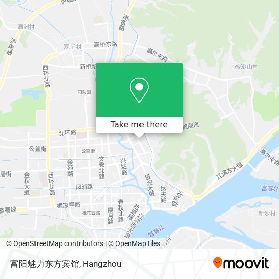 富阳魅力东方宾馆 map
