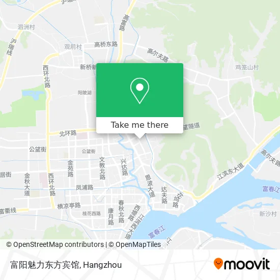 富阳魅力东方宾馆 map