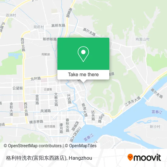 格利特洗衣(富阳东西路店) map