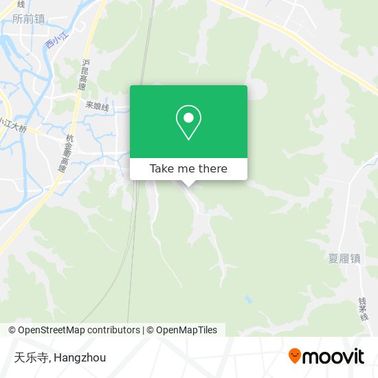 天乐寺 map