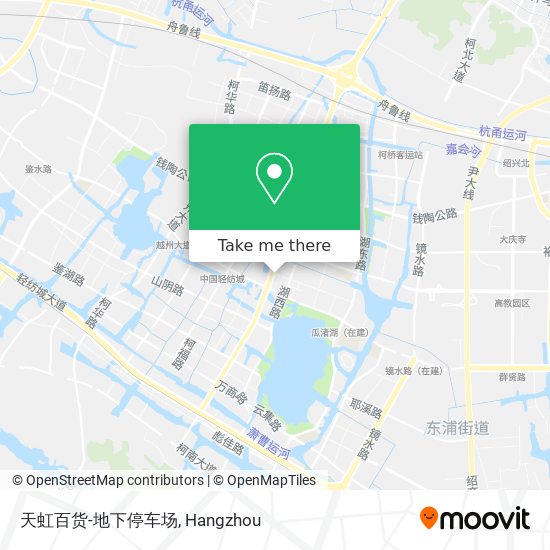 天虹百货-地下停车场 map