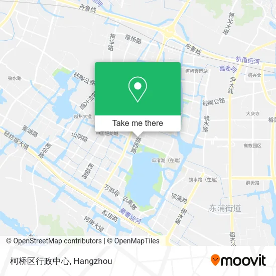 柯桥区行政中心 map