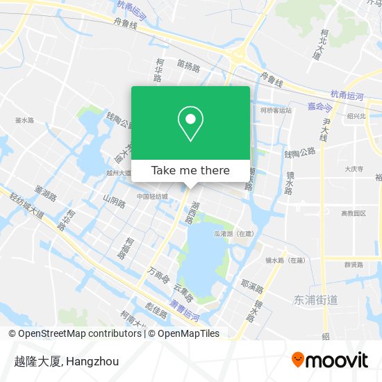 越隆大厦 map