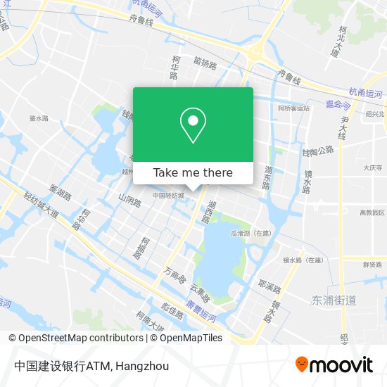 中国建设银行ATM map