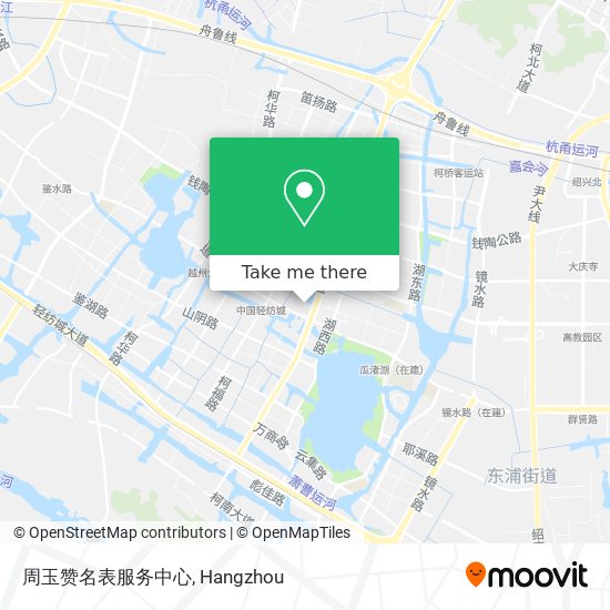周玉赞名表服务中心 map