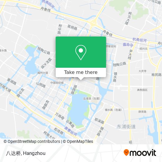 八达桥 map