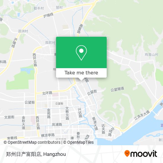 郑州日产富阳店 map