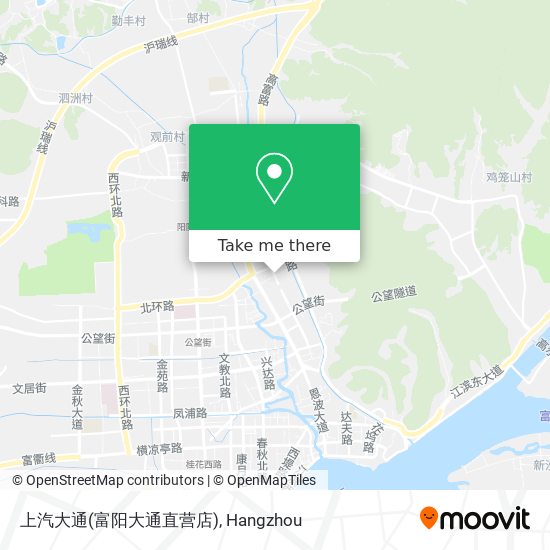 上汽大通(富阳大通直营店) map