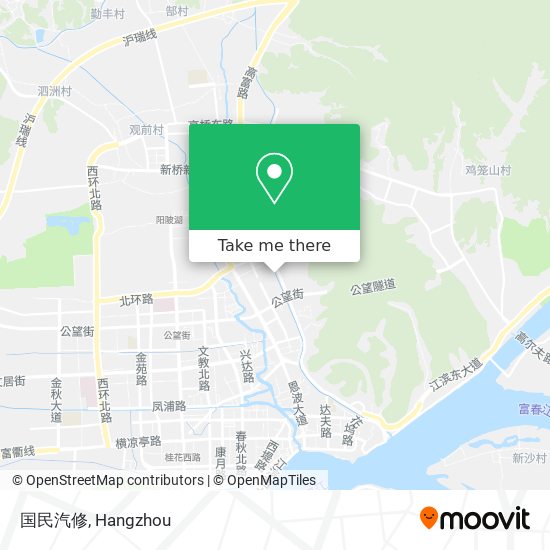 国民汽修 map