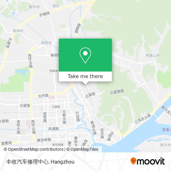 丰收汽车修理中心 map