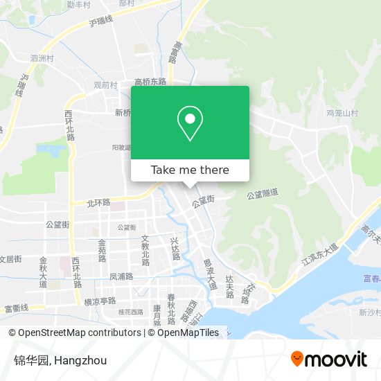 锦华园 map
