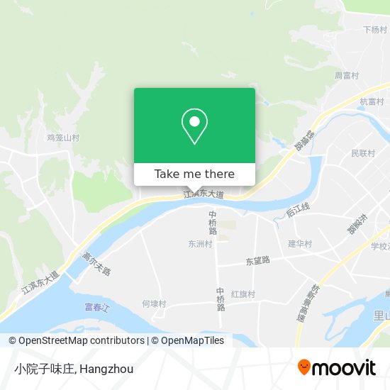 小院子味庄 map