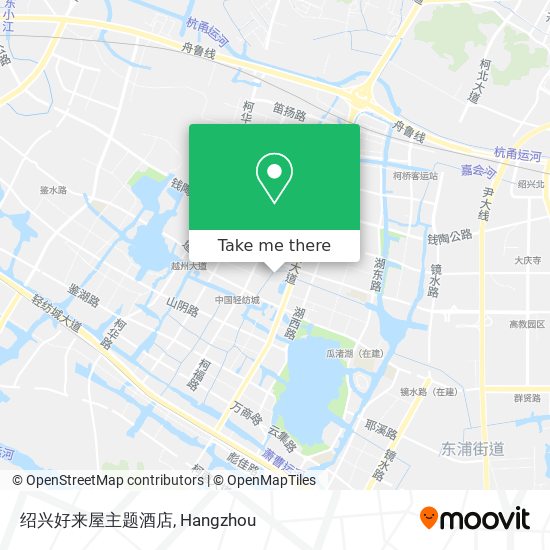 绍兴好来屋主题酒店 map