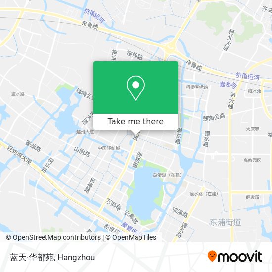 蓝天·华都苑 map