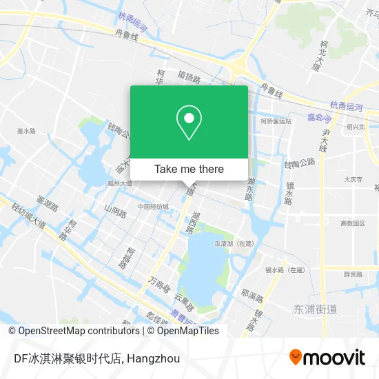 DF冰淇淋聚银时代店 map