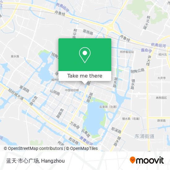 蓝天·市心广场 map