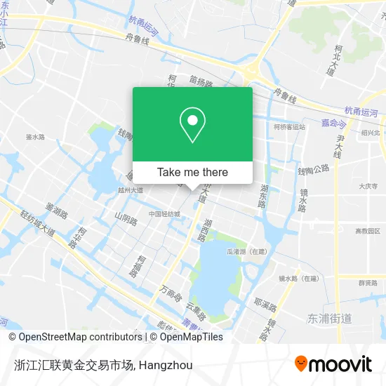 浙江汇联黄金交易市场 map